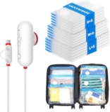 שקיות ואקום עם משאבה USB לשמירה על טריות